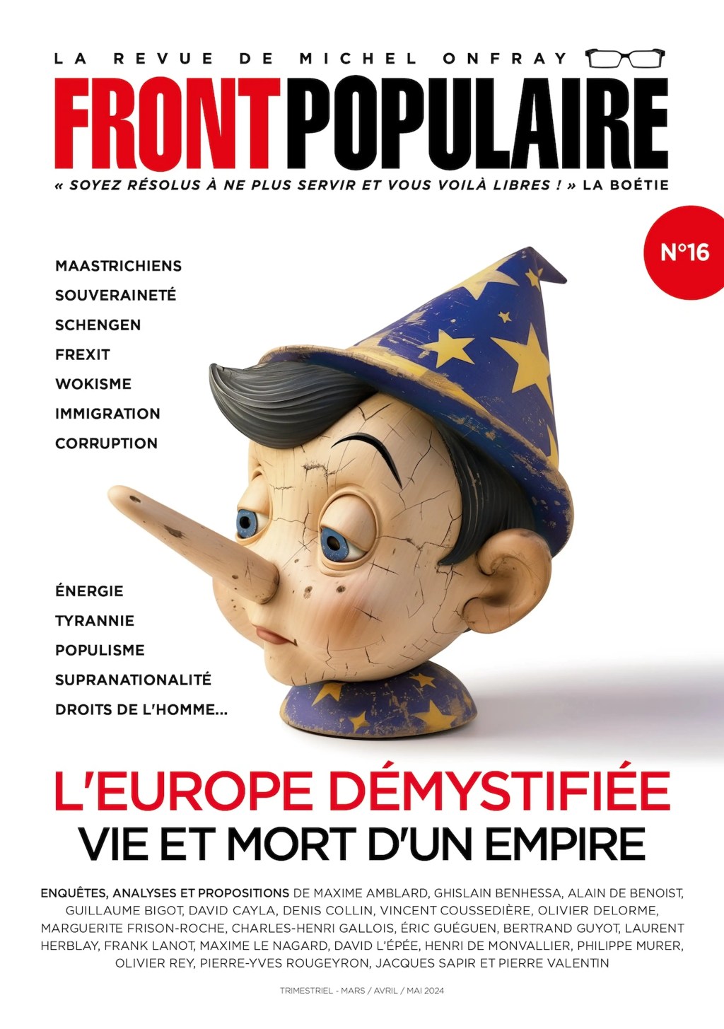 L’Europe démystifiée. Vie et mort d’un empire –&nbsp;2024